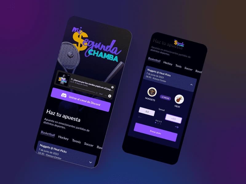 "Mi segunda chamba" Mobile first design