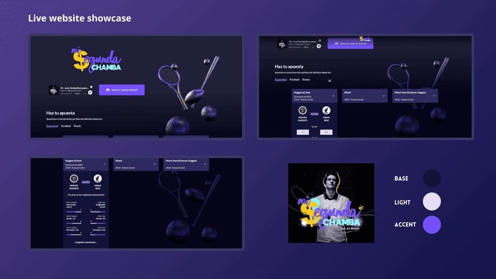 Mi segunda chamba website